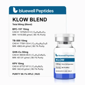 Klow Blend 80mg (BPC-157, TB-500, KPV, GHK-Cu) peptide